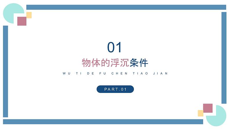 人教版物理八年级下册 10.3物体的浮沉条件及应用 教学课件02