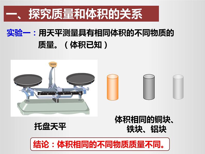 人教版八年级上册课件:6.2密度03