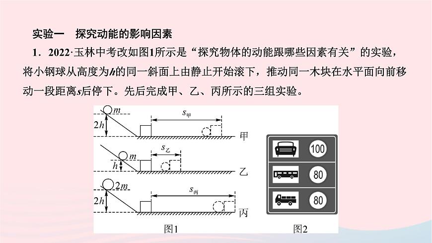 2024八年級物理下冊第十一章功和機械能專題十一探究動能和勢能的影響因素及應用作業(yè)課件新版新人教版第2頁