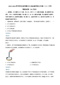 03,河北省邯郸市大名实验学校2023-2024学年九年级上学期10月月考物理试题