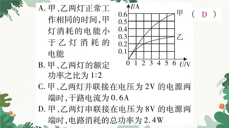专题十二:关于电功率的图像计算第3页