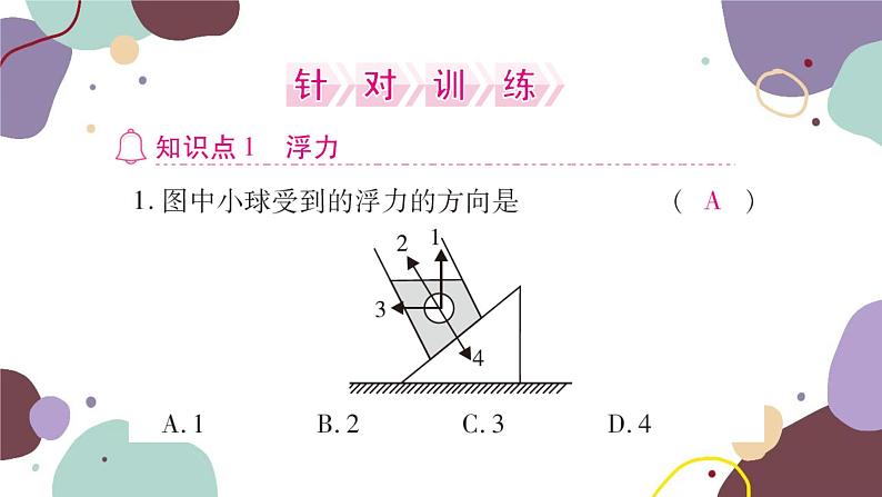沪科版物理八年级下册 第九章 浮力课件05