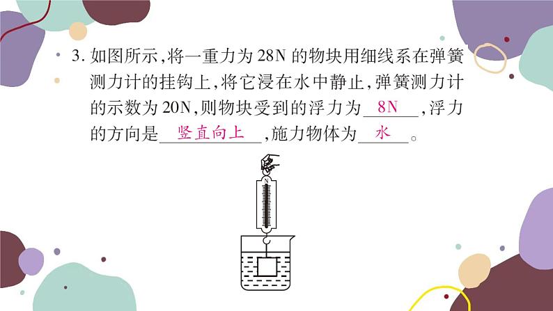 沪科版物理八年级下册 第九章 浮力课件07