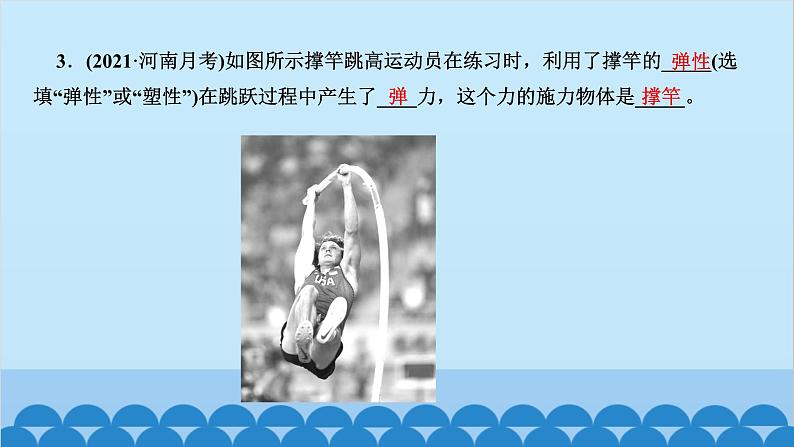 人教版物理八年级下册 第七章 力 第二节 弹力 课件第4页