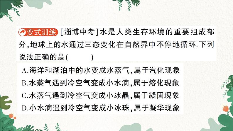 第五节 生活和技术中的物态变化第4页