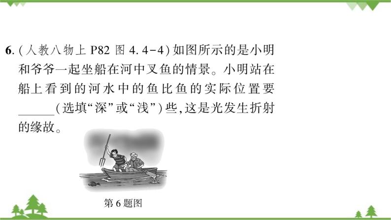 沪粤版物理八年级上册 第三章光和眼睛课件08