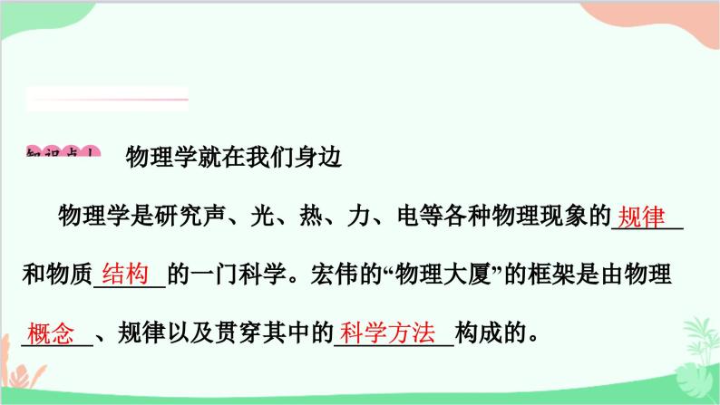 沪粤版物理八年级上册 1.1 希望你喜爱物理课件02