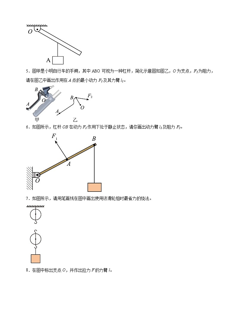 专题10 作图题-九年级物理上学期期中真题分类汇编第2页