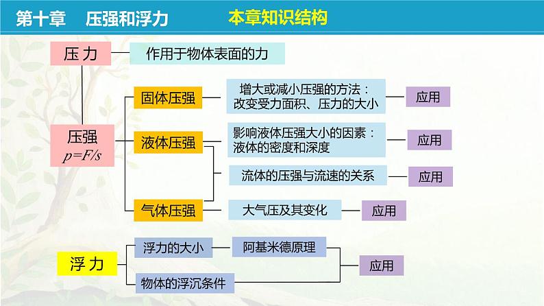 苏科版八年级物理下册第十章《压强和浮力》单元复习PPT课件05