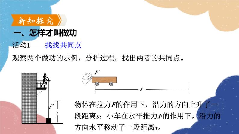沪粤版物理九年级上册 11.1 怎样才叫做功课件03