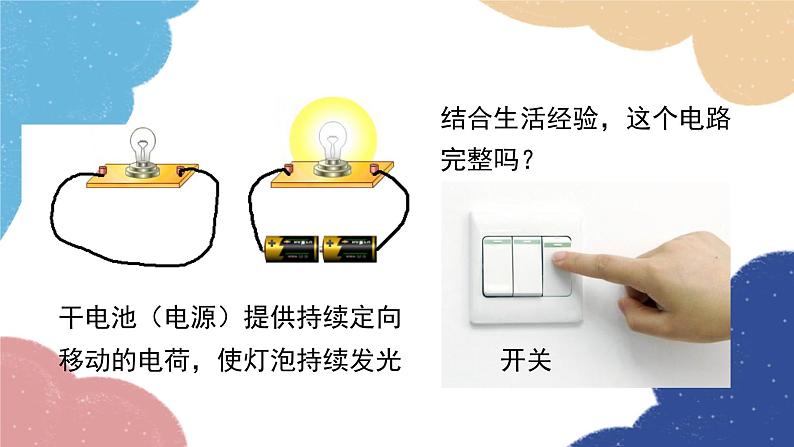 沪粤版物理九年级上册 13.2 电路的组成和连接方式课件第3页