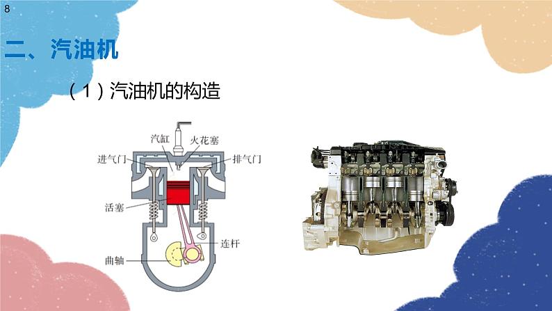 沪科版物理九年级全一册 第十三章第三节 内燃机课件第8页