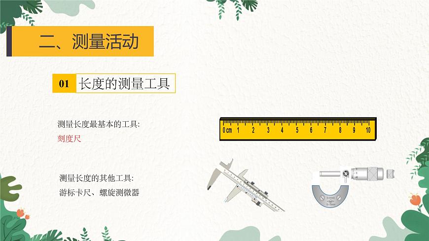 滬科版物理八年級全一冊 2.2 長度與時間的測量課件第6頁