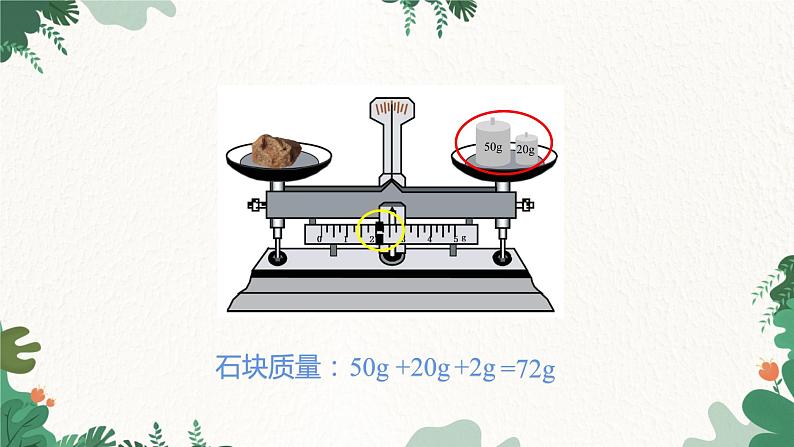 沪科版物理八年级全一册 第五章 第二节 学习使用天平和量筒课件第5页