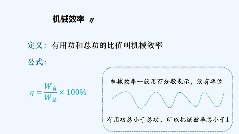 沪科版物理八年级全一册 10.5机械效率课件06