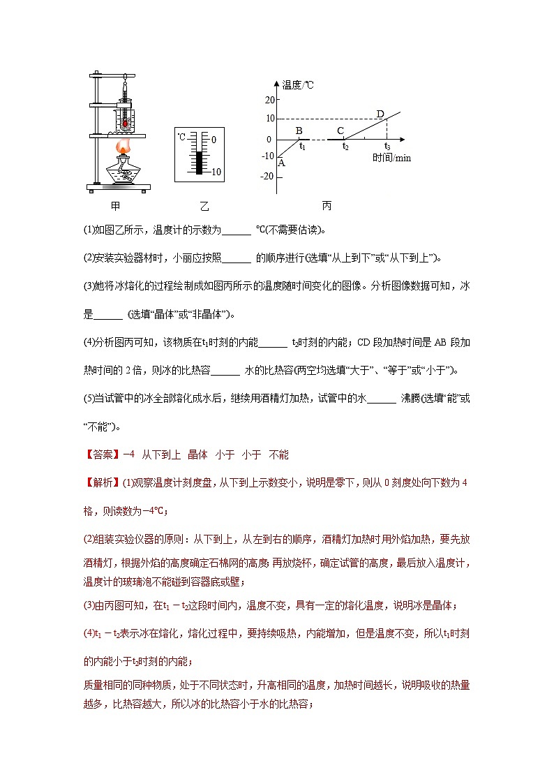 專題20 熱學(xué)體系三個(gè)常考的探究實(shí)驗(yàn)問(wèn)題（解析版） 第2頁(yè)