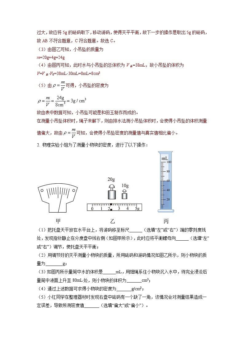 专题21 力学体系六个常考的探究实验问题(解析版) 第2页