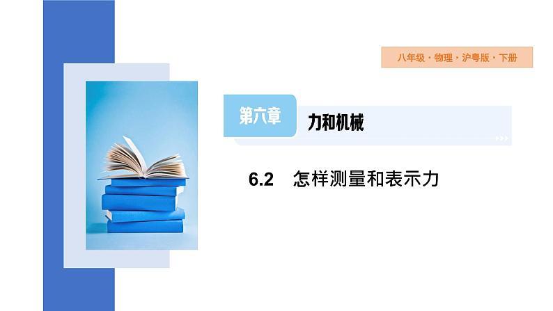 6.2+怎样测量和表示力+课件+2023-2024学年物理沪粤版八年级下册第1页