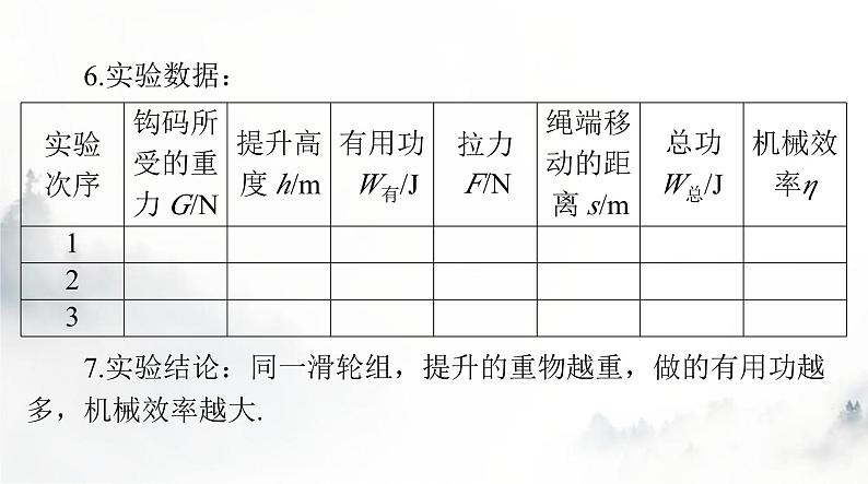 人教版八年级物理下册第十二章第三节机械效率课件第8页
