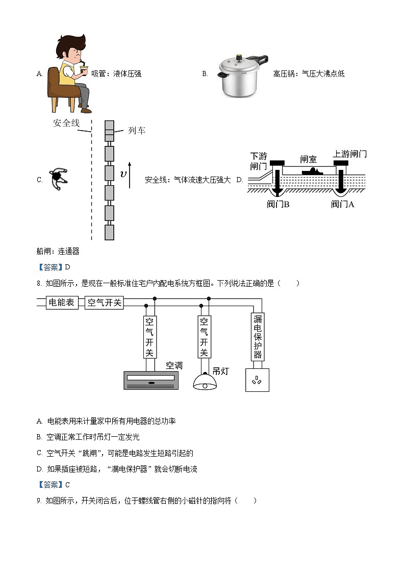 天津市东丽区2023年中考一模物理试题03