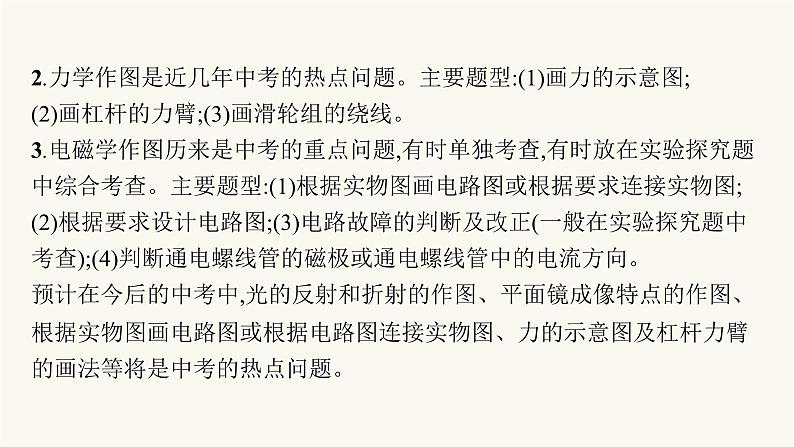 人教版物理中考复习专题突破一作图专题课件03