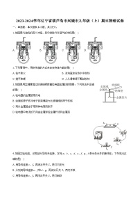 2023-2024学年辽宁省葫芦岛市兴城市九年级（上）期末物理试卷（含详细答案解析）