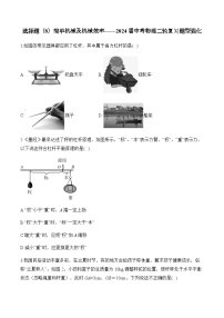 （8）简单机械及机械效率——2024届中考物理二轮复习题型强化