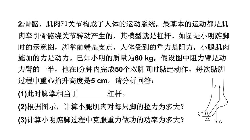 中考物理二輪復習專題突破第28講跨學科實踐課件第6頁