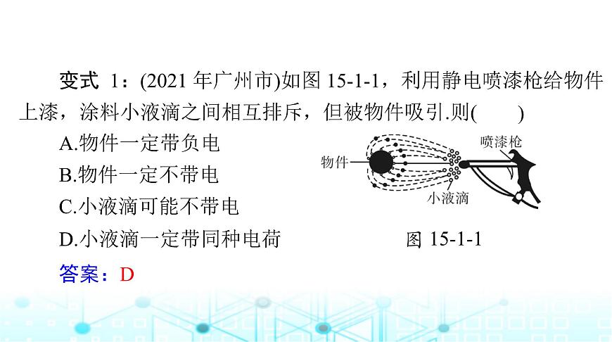 人教版九年級物理第十五章第一節(jié)兩種電荷課件第8頁