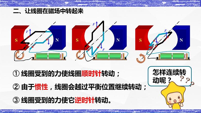 8.2节 磁场对电流的作用 课件 -九年级物理上册同步精品课堂(教科版)08