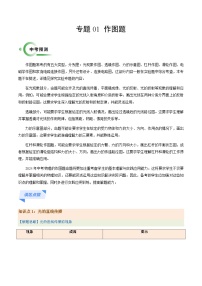 专题01作图题-2024年中考物理专题三轮冲刺复习(全国通用)