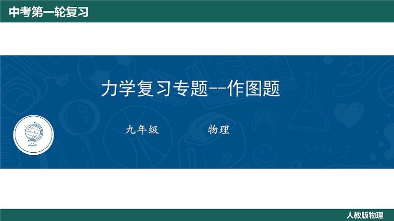 中考物理复习 力学作图题课件第1页