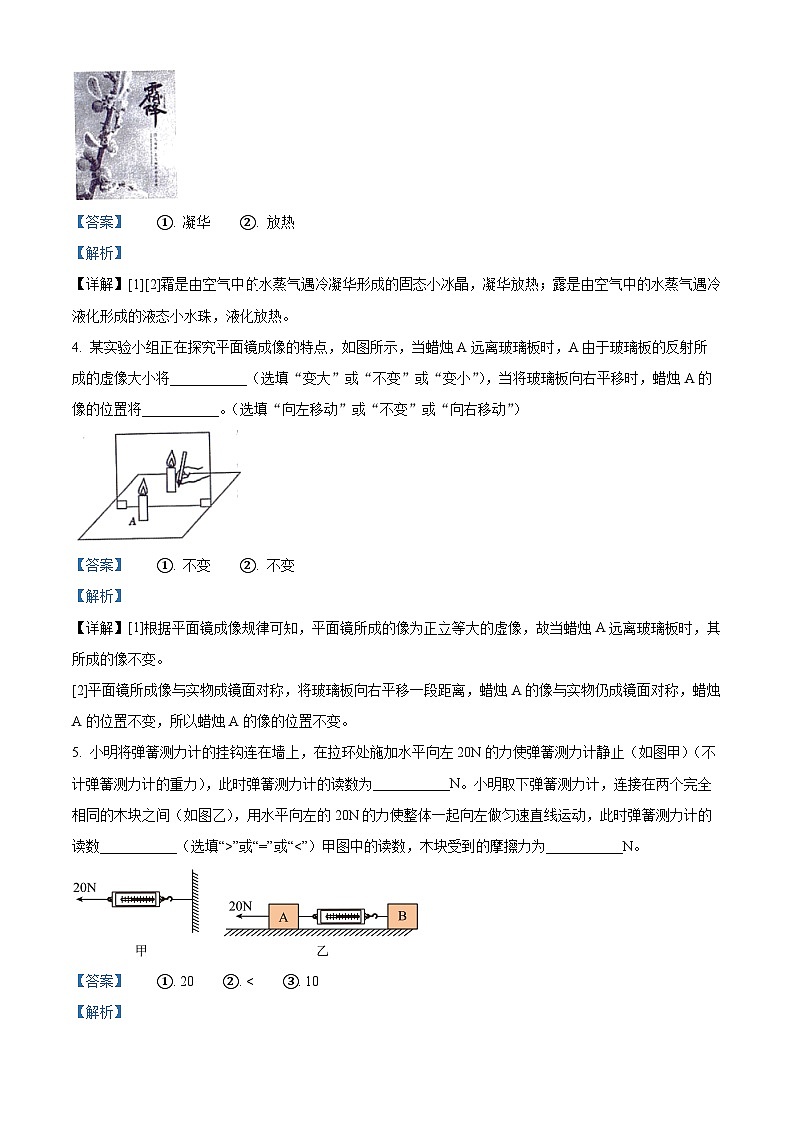 2024年河南省商丘市梁园区兴华学校中考四模物理试卷(原卷版+解析版)02