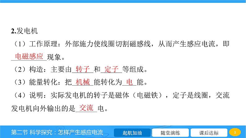 18.2 科学探究_怎样产生感应电流 课件 2023-2024学年物理(沪科版)九年级全一册第3页