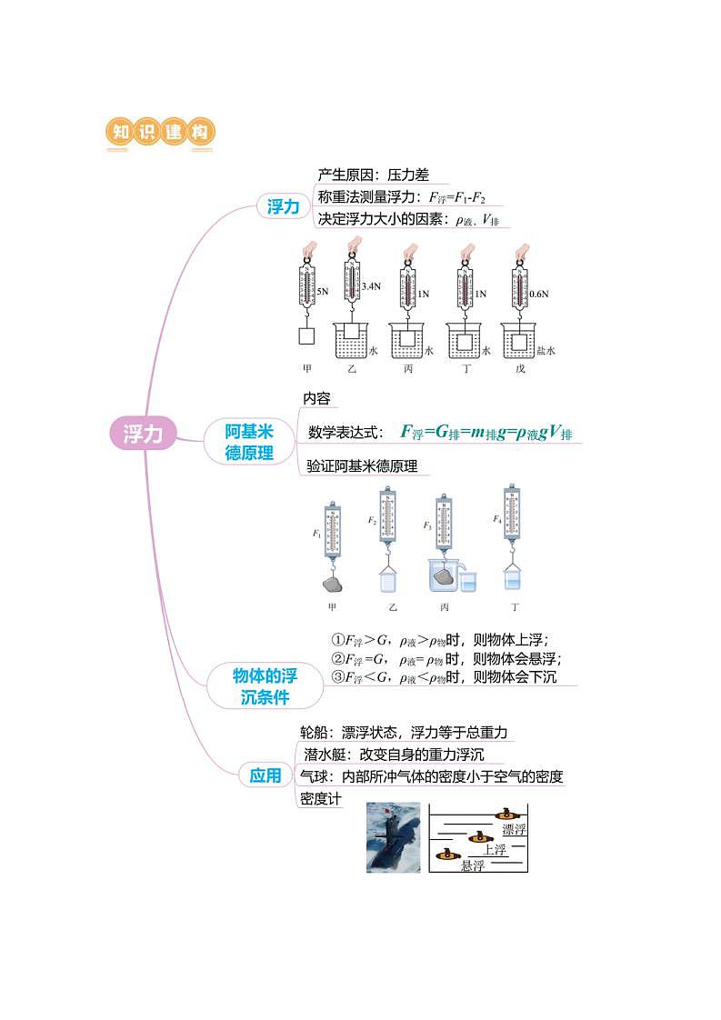 中考物理二轮考点复习精讲练测专题07 浮力(讲练)(含解析)第3页