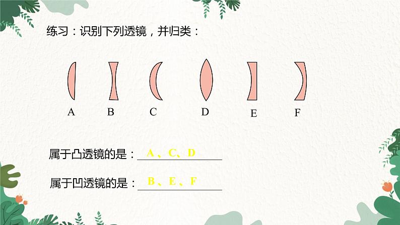 人教版物理八年级上册 第五章第一节 透镜课件第8页