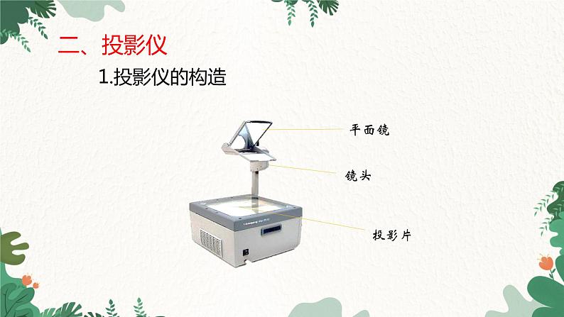 人教版物理八年级上册 第五章第二节 生活中的透镜课件07