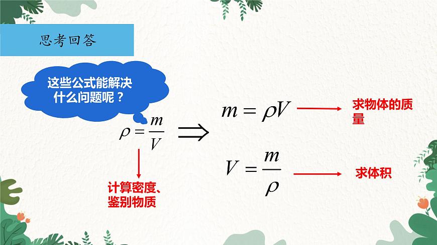 人教版物理八年級上冊 第六章第二節(jié) 密度 第二課時課件第3頁