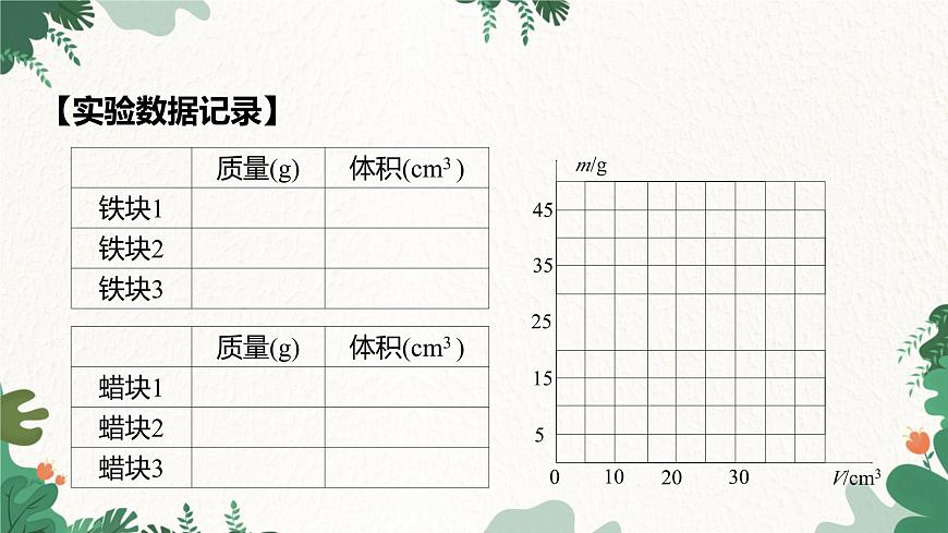 人教版物理八年級上冊 第六章第二節(jié)第一課時 密度課件第6頁