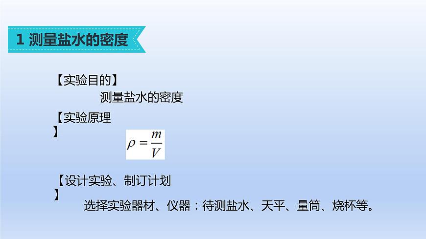 人教版物理八年級(jí)上冊(cè) 第六章第三節(jié) 測(cè)量物質(zhì)的密度課件第7頁(yè)