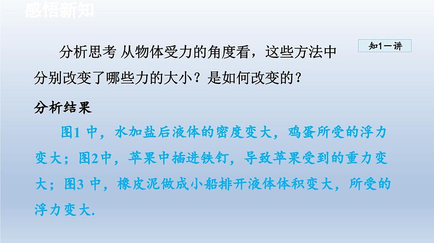 2024八年級(jí)物理下冊(cè)第10章壓強(qiáng)和浮力10.5物體的浮與沉課件（蘇科版）第5頁(yè)