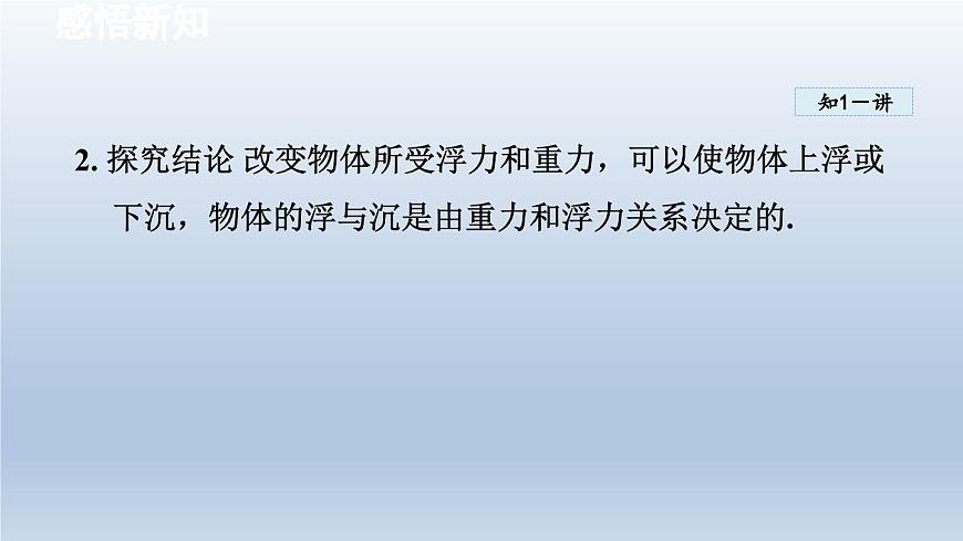 2024八年級(jí)物理下冊(cè)第10章壓強(qiáng)和浮力10.5物體的浮與沉課件（蘇科版）第6頁(yè)