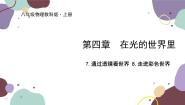 初中物理教科版八年级上册7 通过透镜看世界背景图课件ppt