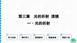 （2024）苏科版物理八年级上册3-1光的折射PPT课件