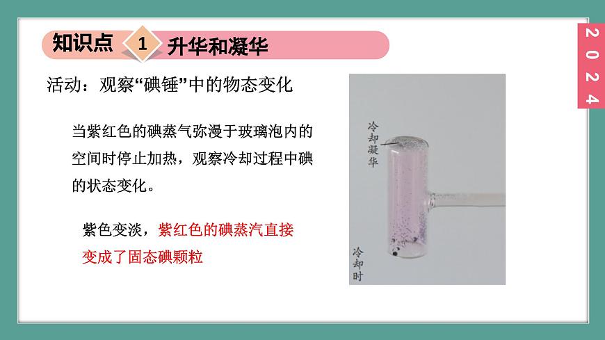 （2024）蘇科版物理八年級上冊4-4升華和凝華PPT課件第7頁