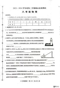 河南省驻马店市西平县2023-2024学年八年级下学期6月期末物理试题