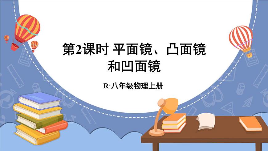 第2課時(shí) 平面鏡、凸面鏡和凹面鏡第1頁