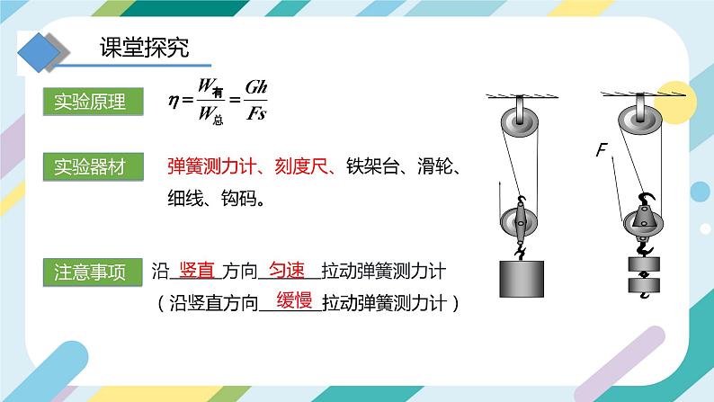 【核心素养目标】沪科版+初中物理+八年级全一册 10.5 机械效率 课时2 课件+教案+练习(含教学反思和答案)06