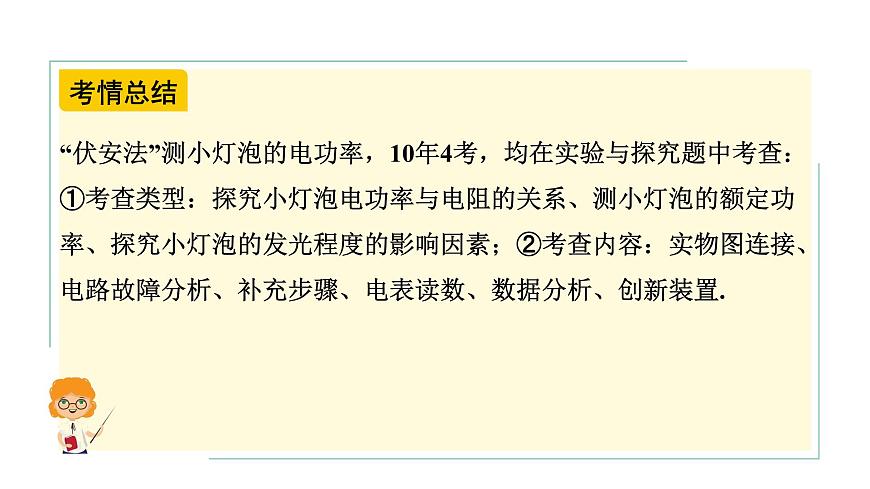 2024河北物理中考備考重難專題：伏安法測電阻、電功率實驗對比復(fù)習(xí)（課件）第4頁