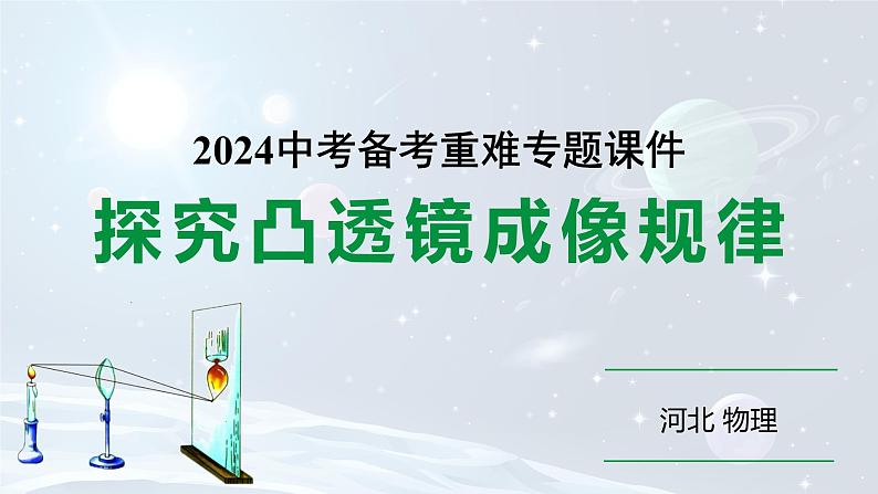 2024河北物理中考备考重难专题:探究凸透镜成像规律 (课件)第1页